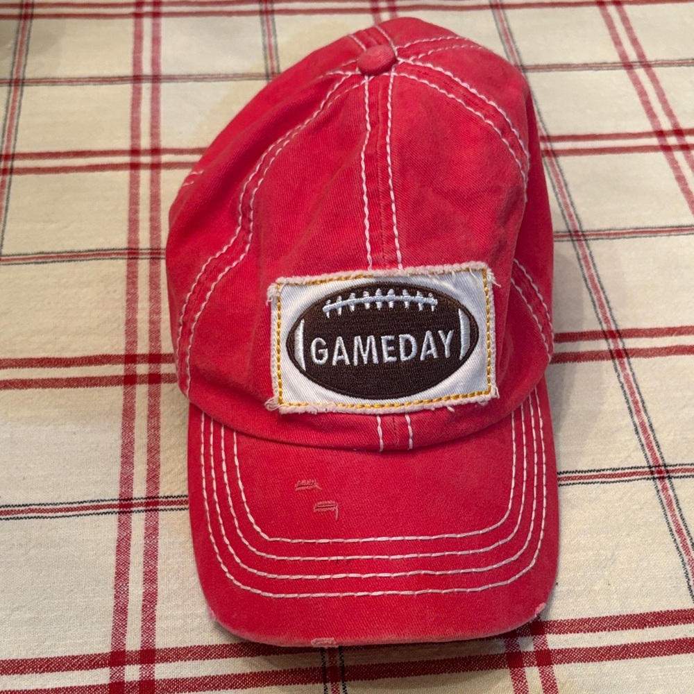 Red Gameday Baseball Cap